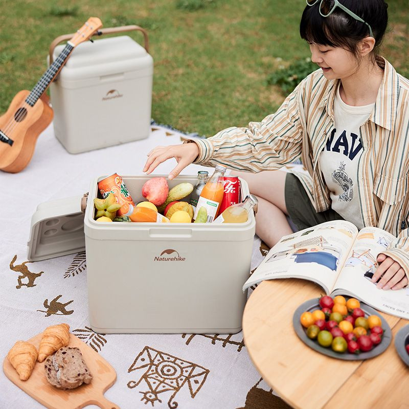 Туристичний холодильник Naturehike CNK2300BS011, 13 л, бежевий Київ - фото 9