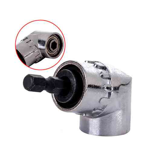 Кутовий адаптер для шуруповерта 105град, насадка для дрилі 1/4, магнітна Вінниця