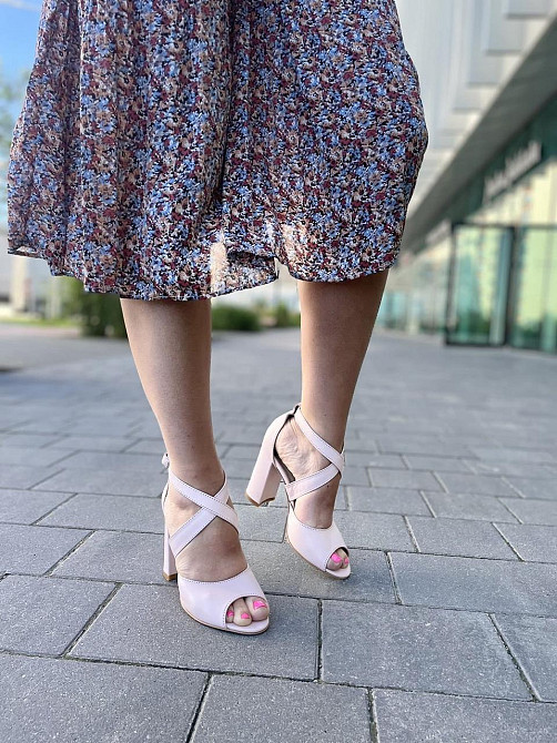 Nivelle Босоніжки жіночі NIVELLE 1815/9510-9544 пудра (літо, шкіра натуральна) (3698) 36р.38р.3 Коломия - фото 8