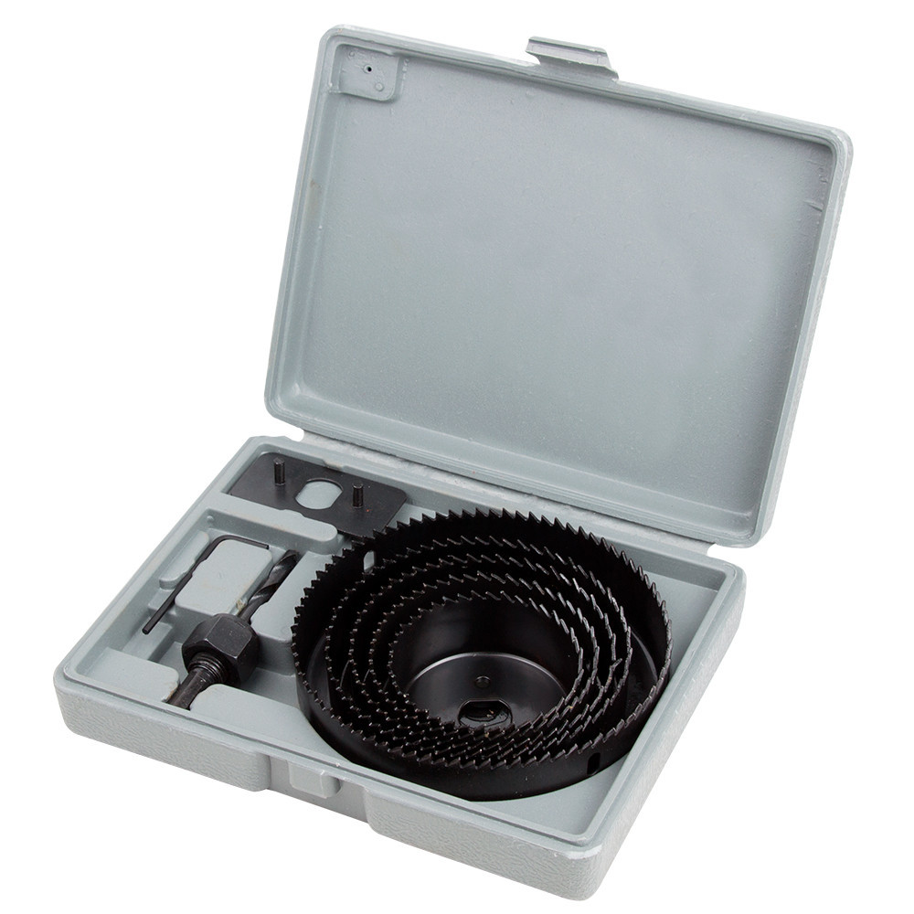 Коронки по дереву наборные Ø64, 76, 89, 102, 127 мм (кейс) SIGMA (1520081) Киев - изображение 2