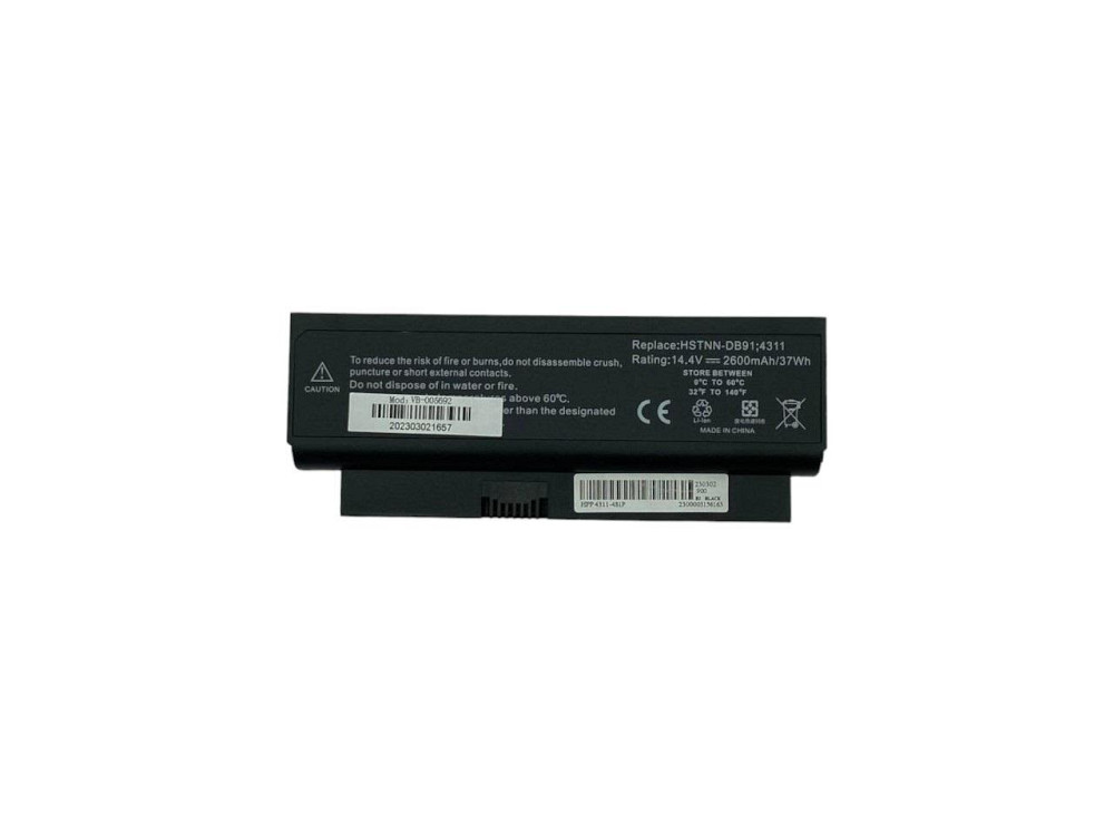 Аккумулятор для ноутбука HP Compaq HSTNN-DB91 ProBook 4310s 14.4V Black 2600mAh OEM Винница - изображение 3