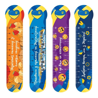 Закладки для книг Cool For School пластикові UA 4 шт (CF69114) Вінниця - фото 1