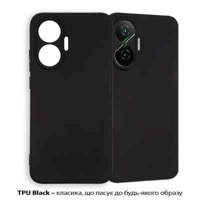 Чохол до мобільного телефона BeCover Silicone Poco F7 Black (713776) Вінниця