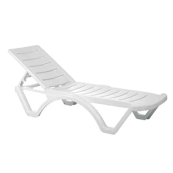 Шезлонг для бассейна Aquaviva Aqua белый Киев