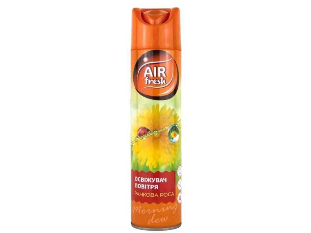 Освежитель воздух спрей 300мл РАНКОВАЯ РОСА ТМ AIR FRESH Киев - изображение 1