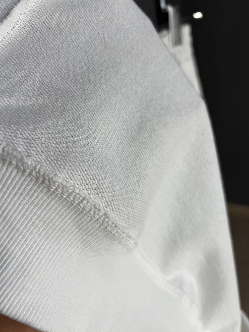 Костюм женский Pepper&mint FA24-01 базовый двунитка без утепления свитшот оверсайз и джогеры на резинке белый, белый, L Киев - изображение 2