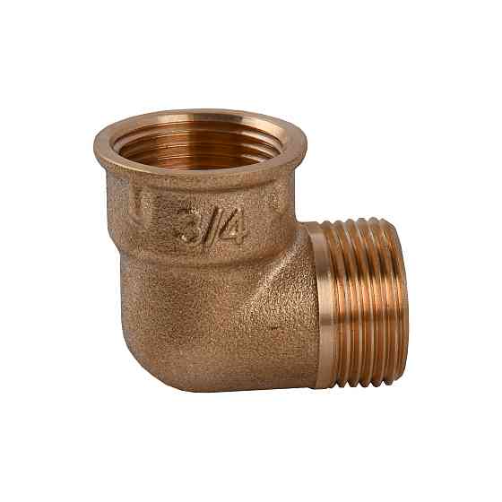 Кутник 3/4″ВЗ латунний LL443S OPTIMUM Київ