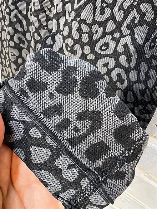 Лосини жіночі A-N 5372 леопардовий принт утягуючі пушап сірі, сірий, L Київ - фото 6