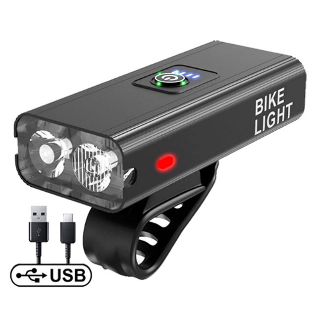 Фонарик для велосипедистов BK-04Pro, Велофонарь с аккумулятором и зарядным устройством AJ-38 Львов - изображение 2