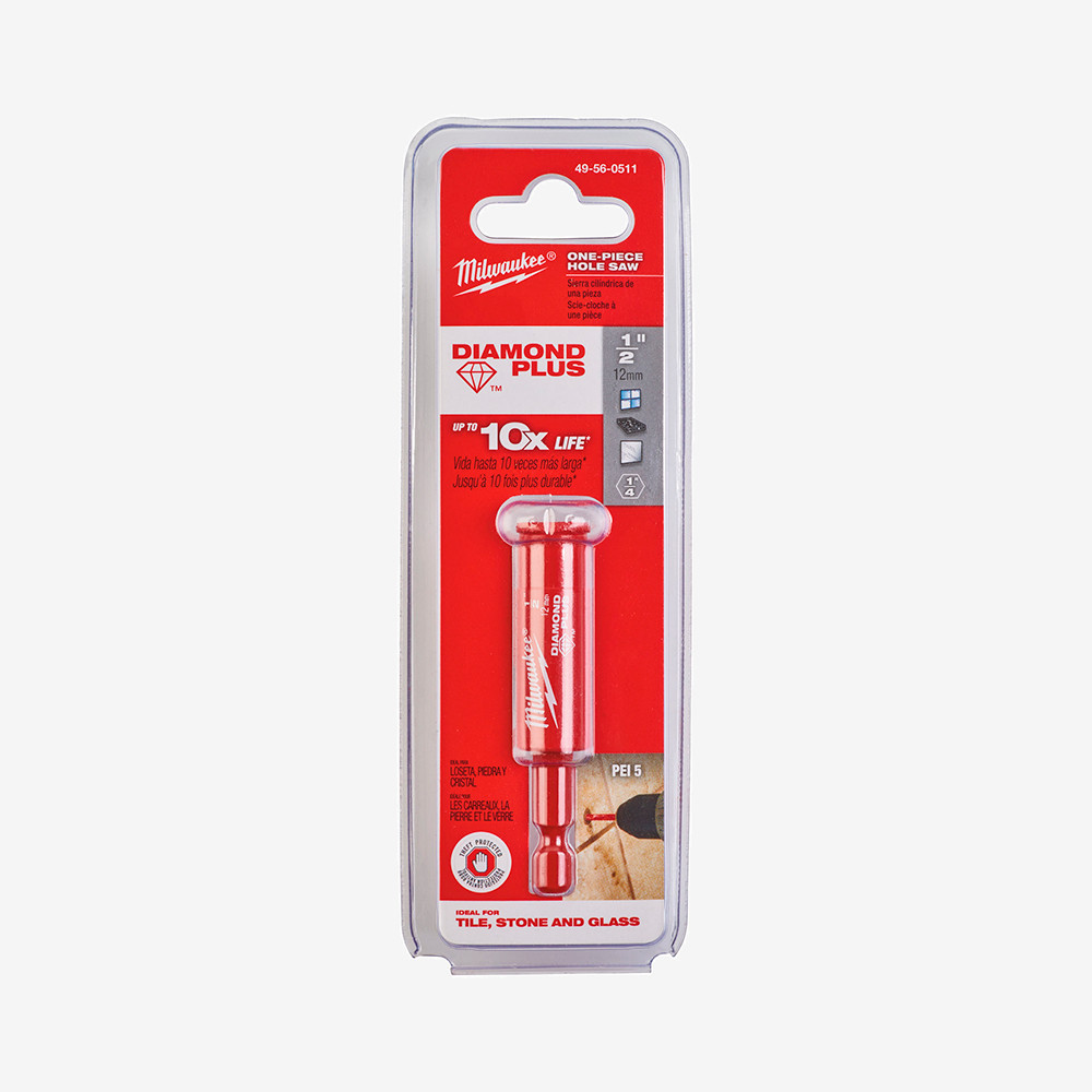 Коронка алмазна Diamond Plus MILWAUKEE, Ø12мм (з хвостовиком) Одеса - фото 2