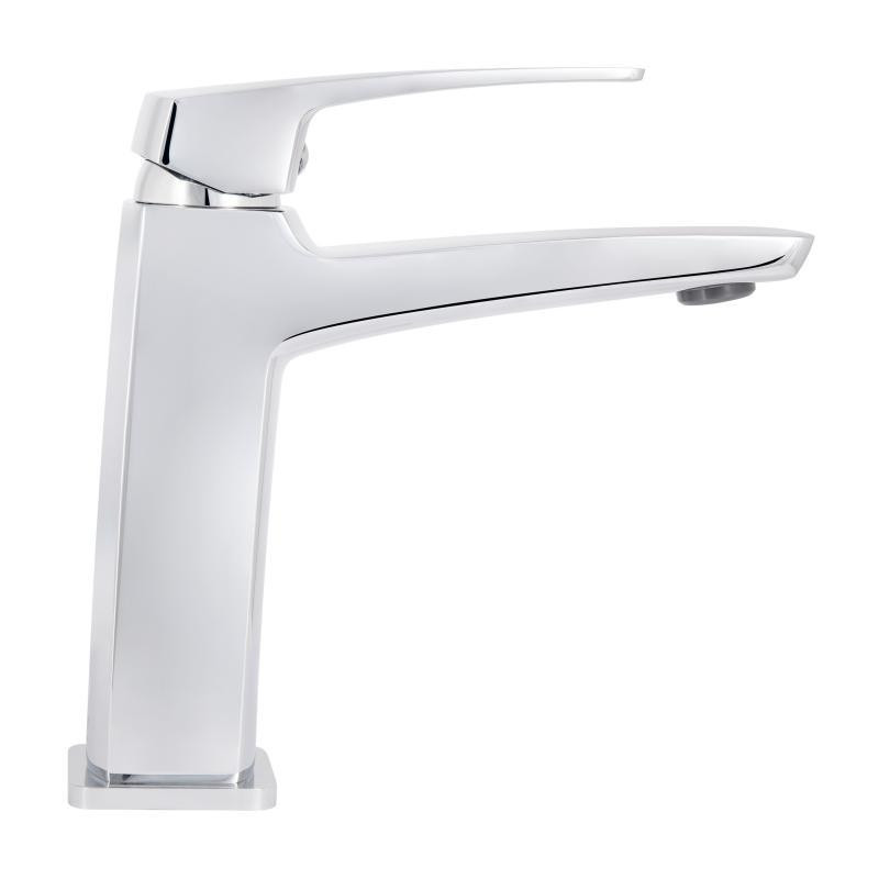 Смеситель для раковины Qtap Tern QTTER2701CRM47584 (k30), однорычажный, низкий, Chrome Харьков - изображение 4