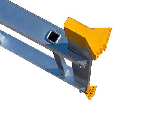 MASTERTOOL Драбина алюмінієва MASTERTOOL трисекційна комбінована 3х9 ступенів h=6200 мм max 150 Київ