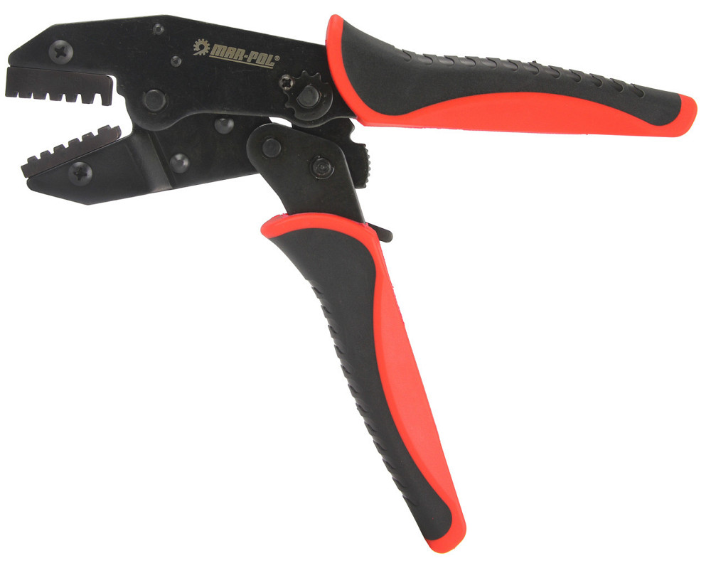 Клещи-кримпер для разъемов с 5 комплектами переменных матриц в кейсе Mar-Pol (M49533) Нововолынск - изображение 4