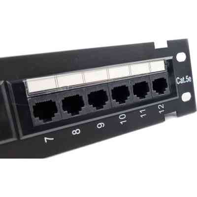Патч-панель настенная 12 портов 5e UTP Eserver (WT-2180-Dual) Винница