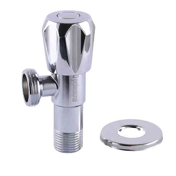 Кран вентильний кутовий Professional 1/2″X3/4″ NV-QP999 Тернопіль