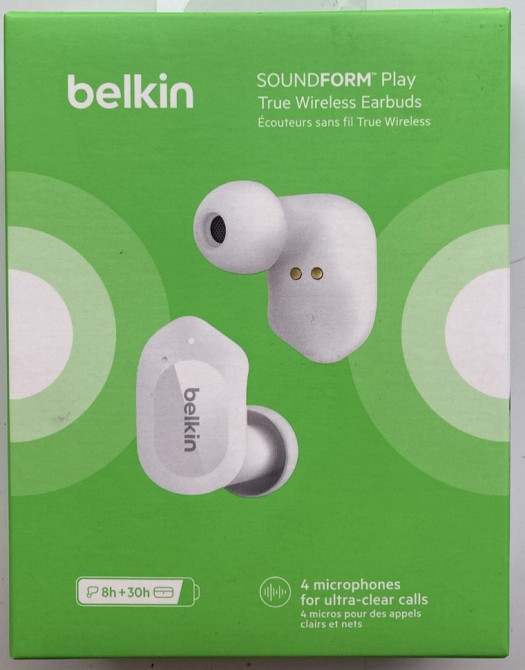 Наушники: Belkin Soundform Play TWS. Харьков - изображение 3