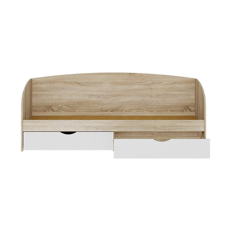 Ліжко односпальне Еверест Комфорт 80х190 см Дуб сонома/Білий (DTM-073879) Львів - фото 4