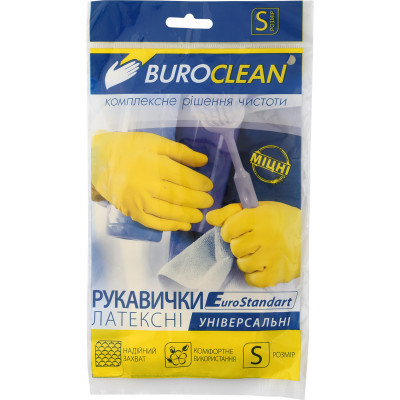 Рукавички господарські Buroclean розмір S 1 пара (4823078930729) Вінниця - фото 1