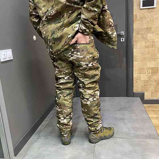 Костюм тактический демисезон, Softshell, Мультикам, размер XL, демисезонный костюм софтшелл для военных Solmir Киев