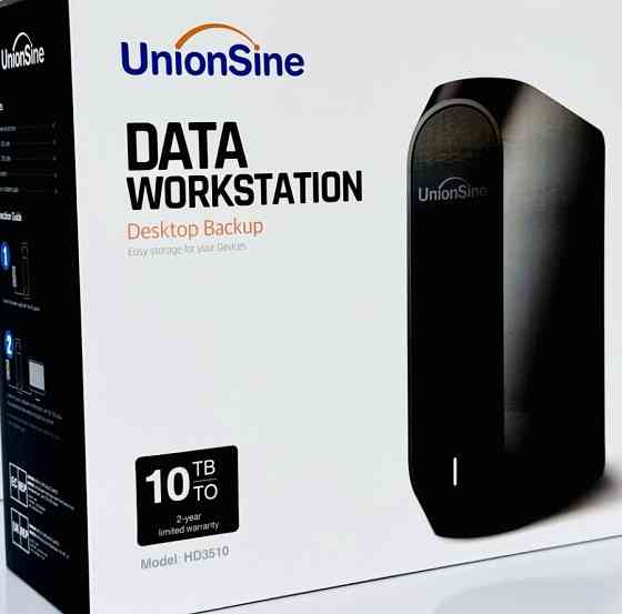 Зовнішній жосткий диск Накопичувач UnionSine 10 ТБ HD3510 Харків