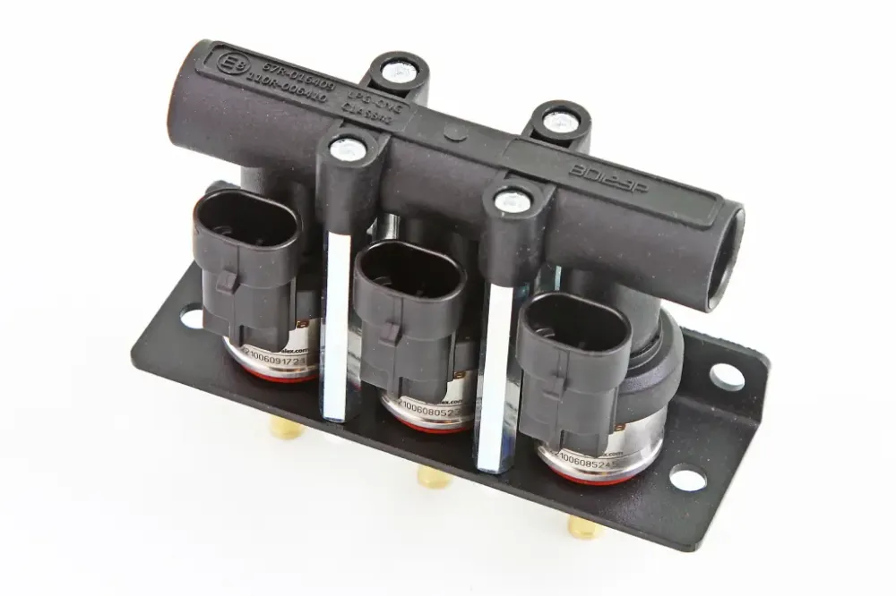 Форсунка ГБО Alex Barracuda 120 Нл/мин (3 шт. с рейкой и штуцерами) Винница - изображение 2