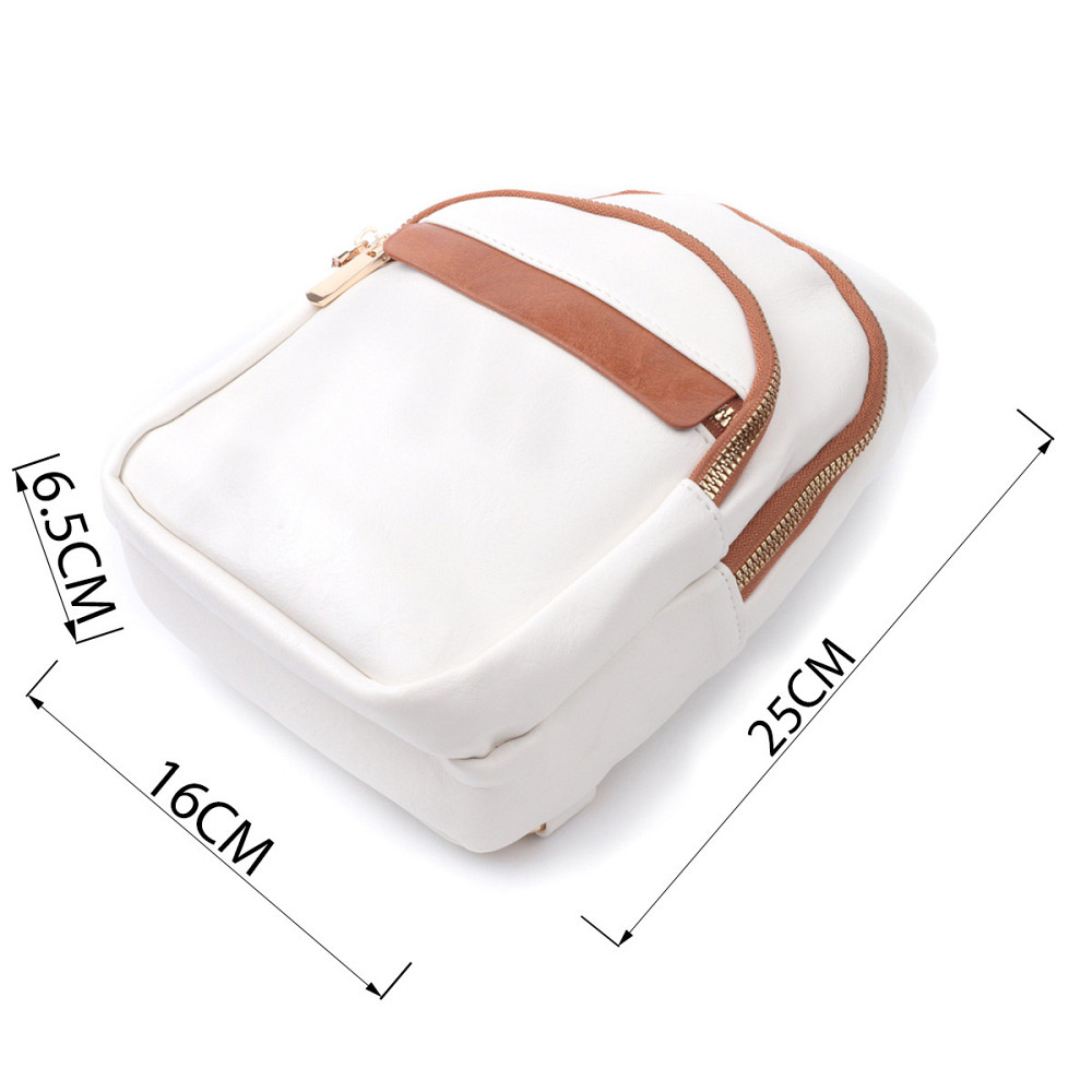 Женская сумка с одной лямкой через плечо из гладкой экокожи Vintage 22768 Белый Киев - изображение 3