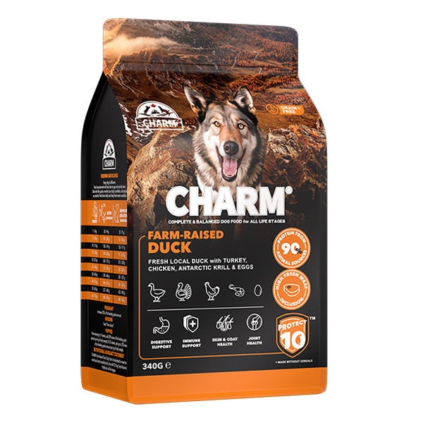 Charm Farm-Raised Duck ЧАРМ ФЕРМЕРСЬКА КАЧКА сухий беззерновий холістик корм для собак Київ - фото 1