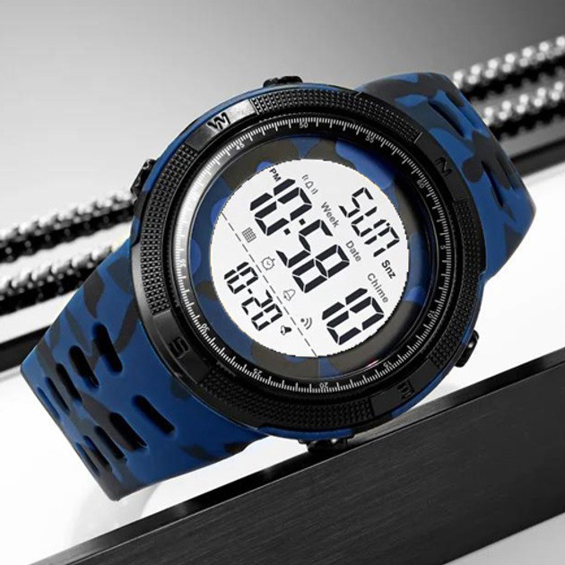 Спеціальні годинники для військових операцій SKMEI 2070CMBUWT, Оригінальні спортивні годинники ZF-61 Івано-Франківськ - фото 2