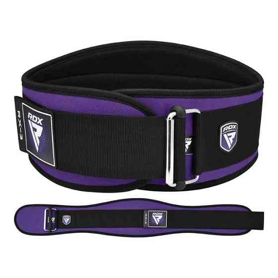 Пояс для важкої атлетики RDX RX3 EVA Curve неопреновий PURPLE-S Кам'янське