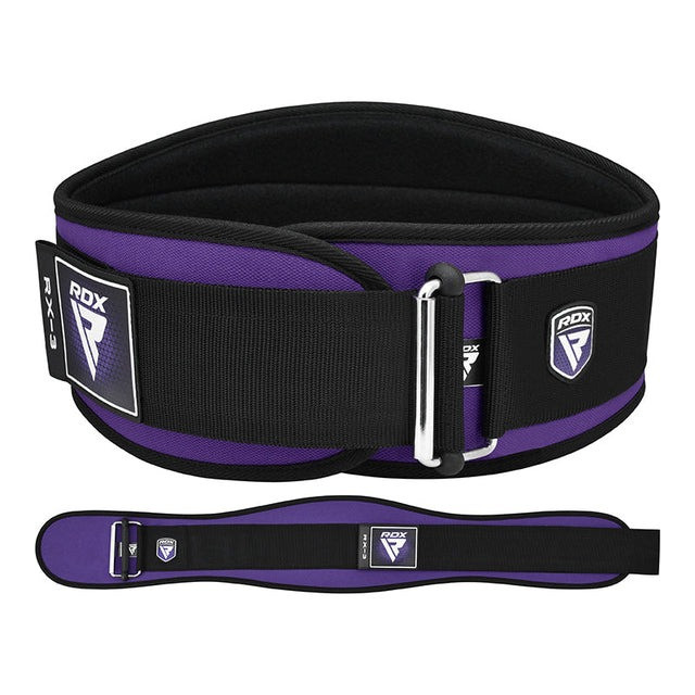 Пояс для важкої атлетики RDX RX3 EVA Curve неопреновий PURPLE-S Кам'янське - фото 1