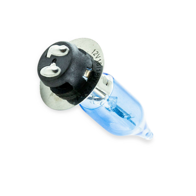 Лампа Р15d-1 18, 18w (1ус) синяя (блистер) галоген Мукачево - изображение 1