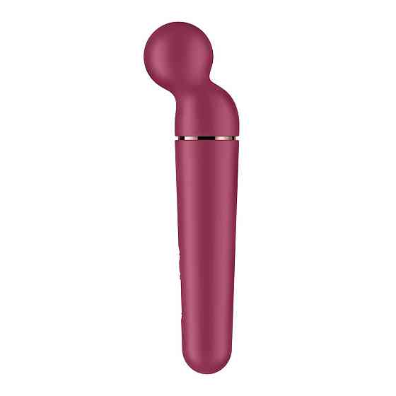 Вібромасажер Satisfyer Planet Wand-er Berry/Rosegold, дуже потужний, бездротовий Sex Aura Київ