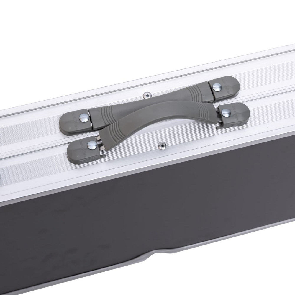 Комплект туристичний стіл + 2 лавки складні меблі Сірий Lugi JY-9060G Коломия - фото 10