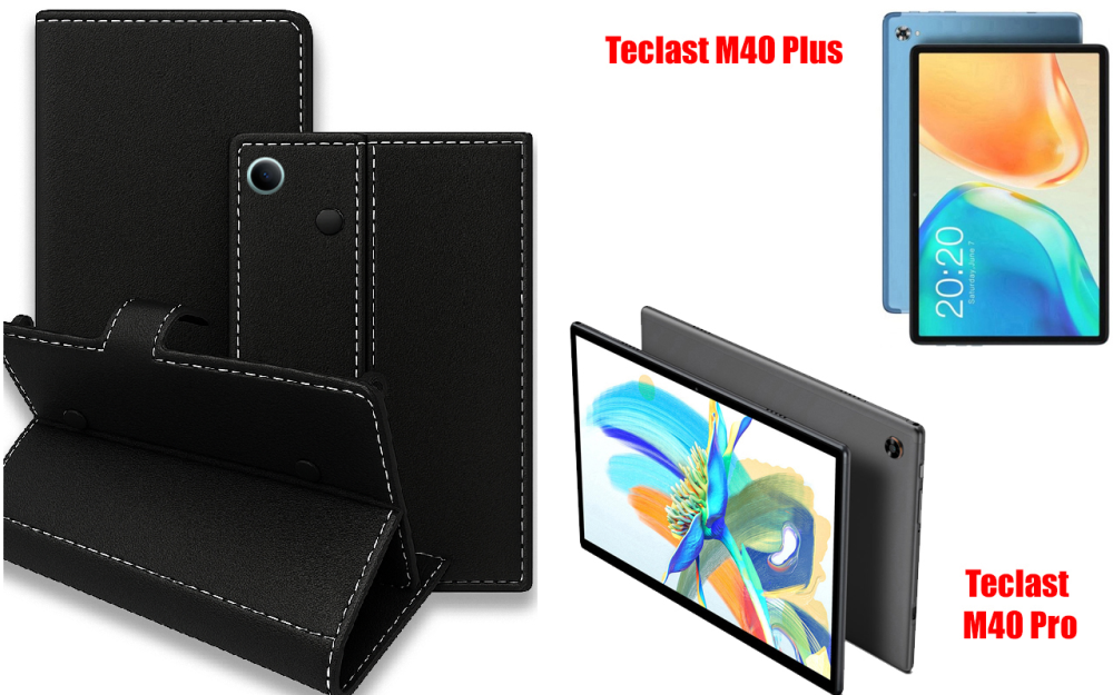 Книга-трансформер для планшета Teclast М40 Plus, М40 Pro, цвет Black Киев - изображение 1