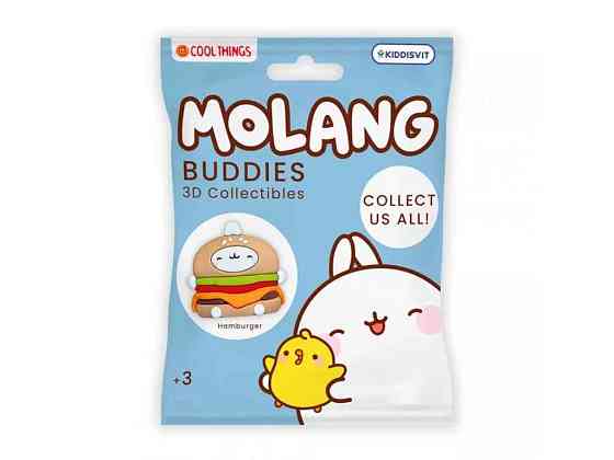Фігурка Molang сюрприз Смачний світ Моланг, асорті ML001 ТМ COOL THINGS Київ