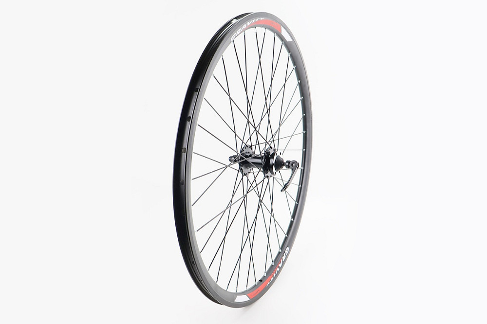 Колесо 27,5" переднє Disk-brake, обід "крапля" та втулка 14Gx36H алюмінієві NECO MS37F, кріпл. ексцентрик, "GRAVITY" Киев - изображение 2