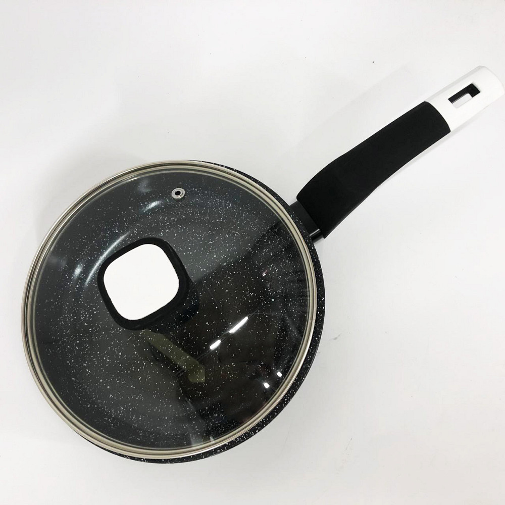 Сковорода зручна для приготування UNIQUE, Сковорода з легкого алюмінію Зручна у використанні NO-75 Львів - фото 2