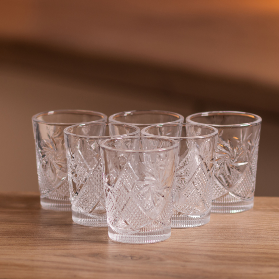 Набір стопок 6 штук 50 мл скляні HP-19-133 Київ