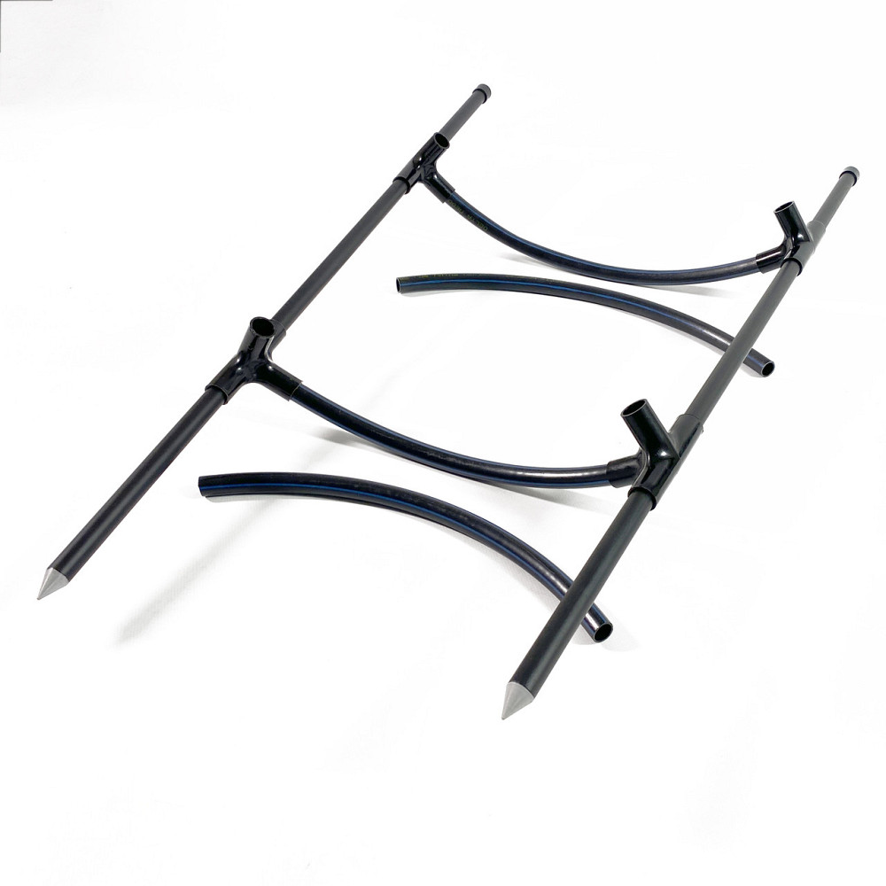 Опора для квітів та рослин Pinta Black. Підпірка для квітів на дачі. Кільцева опора для троянд Бориспіль - фото 8