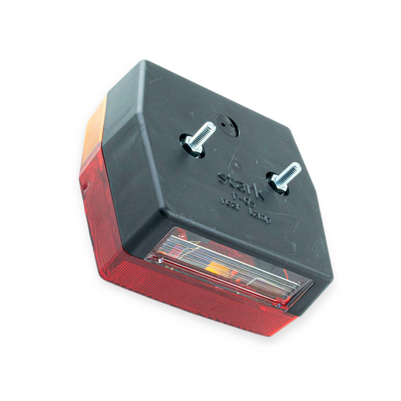 Фонарь (квадратный) польский Ф-400 Stark (к-кт 1 шт) прицепа Мукачево - изображение 1