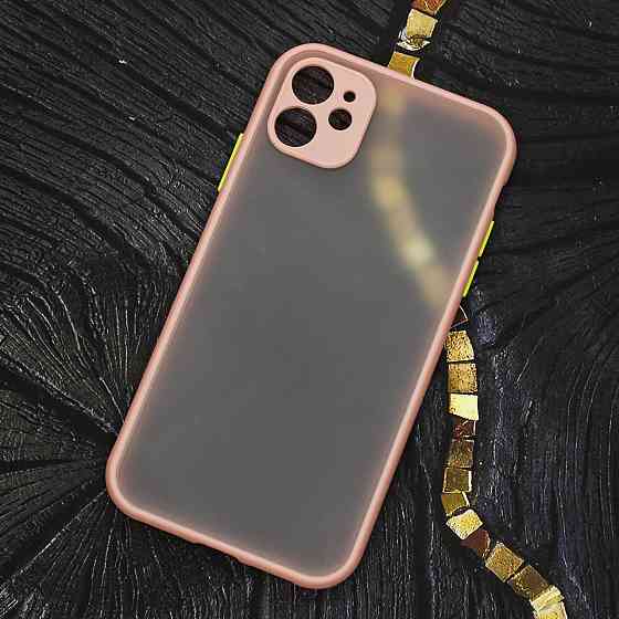 Чехол TOMOCOMO (FULL PROTECTION) for iPhone 11 Pink Київ