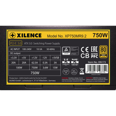 Блок живлення Xilence 750W (XP750MR9.2) Вінниця - фото 4