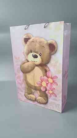 Пакет бумажный гигант вертиркальный (30х42х12)(артGV-055) (12 шт) Харьков