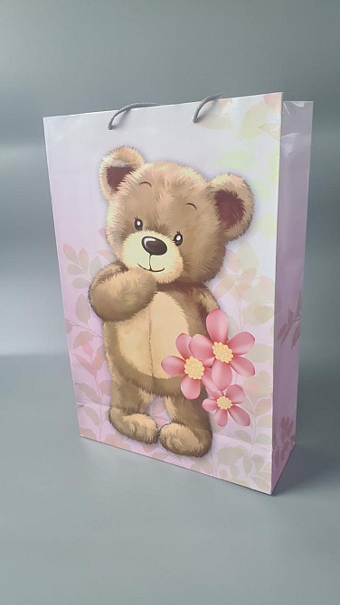 Пакет паперовий гігант вертикальний (30х42х12) (артGV-055) (12 шт) Харків - фото 1