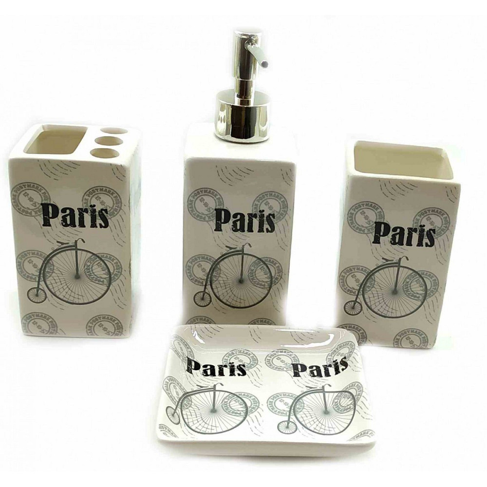 Набір для ванної кімнати керамічний Paris Київ - фото 1