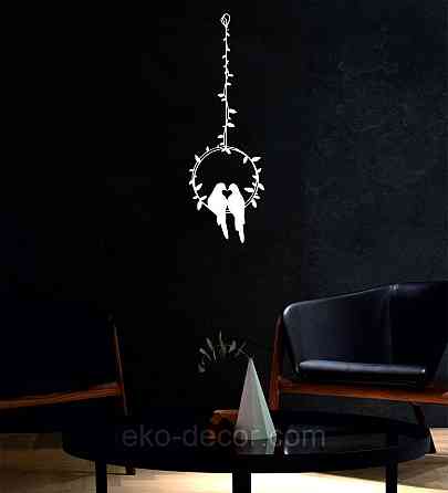 Декоративное настенное Панно «Две птички», Декор на стену Киев