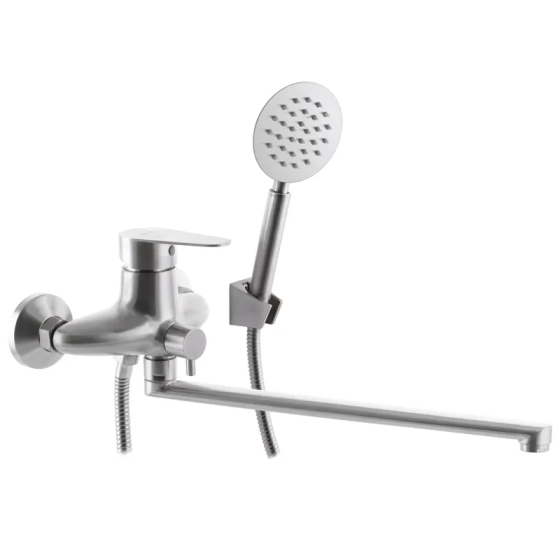 Змішувач для ванни з нержавіючої сталі SUS304 Zerix ASA-006 (Euro) з міцною конструкцією Харків