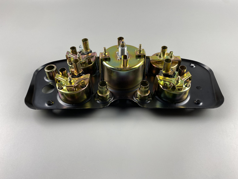 Щиток приладів ГАЗ-53 УАЗ у зборі 4 покажчики + спідорметр + 3 ""вічка"" під підсвічування панель приладів Мукачево - фото 5