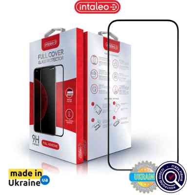 Стекло защитное Intaleo Full Glue Apple iPhone 15 Plus (1283126575334) Винница