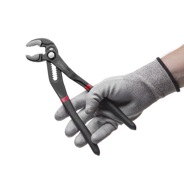 Кліщі сантехнічні 250 мм, кована сталь 40CrV, двокомпонентні рукоятки, STORM INTERTOOL NT-0166 Киев - изображение 6